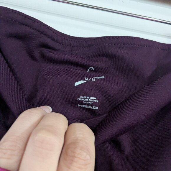 Head Basic Leggings Tights Purple Size Medium - Picture 3 of 6